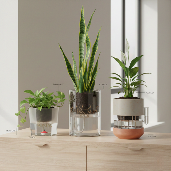 Self Watering Pots for Indoor Plants