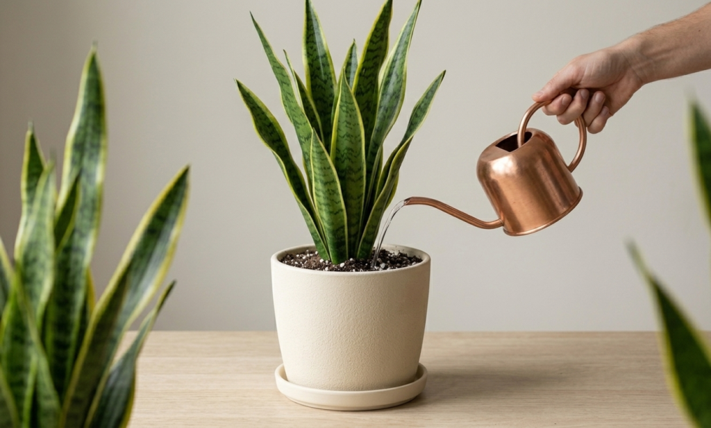 Snake Plant Watering