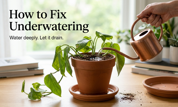 How to Fix Underwatering