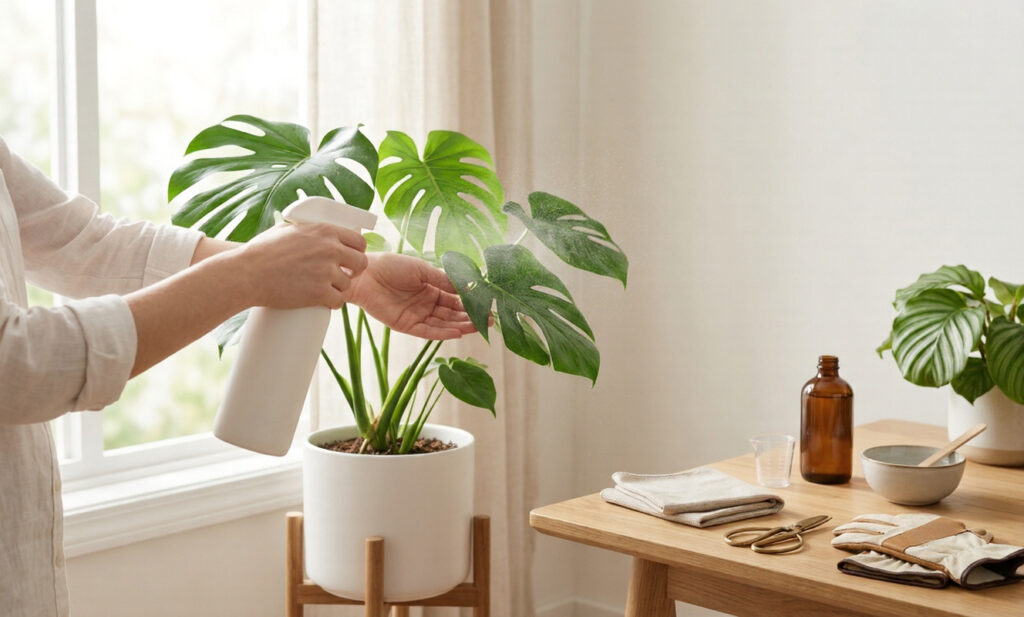 Neem Oil to Houseplants