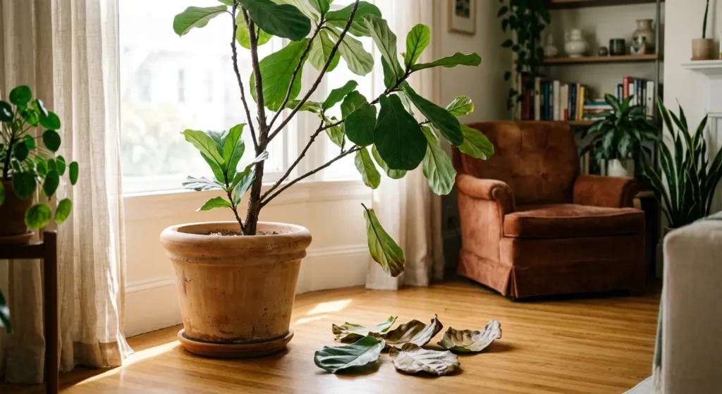 Fiddle Leaf Fig Dropping Leaves
