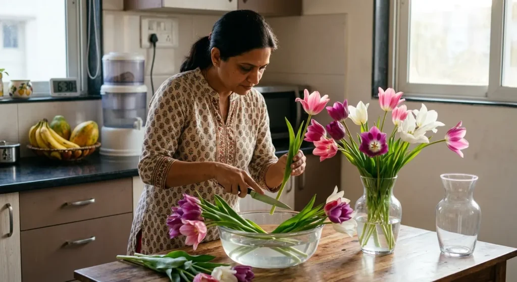 Lily Flowered Tulips as Cut Flowers